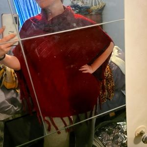 Majora Poncho Sweater size S-M